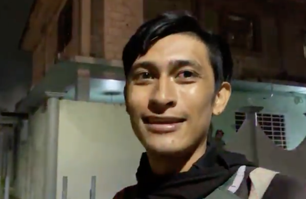 (+VIDEO) Joven Repartidor de Mandaditos Detiene a Conductor Ebrio en Minatitlán